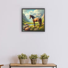 Load image into Gallery viewer, Horses 30*30CM(Canvas) Full Round Drill Diamond Painting
