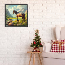 Load image into Gallery viewer, Horses 30*30CM(Canvas) Full Round Drill Diamond Painting
