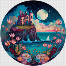 Load image into Gallery viewer, Seaside Castle - 40*40CM 16CT Stamped Cross Stitch

