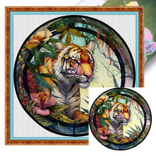 Load image into Gallery viewer, Tiger - 50*50CM 16CT Stamped Cross Stitch
