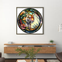 Load image into Gallery viewer, Tiger - 50*50CM 16CT Stamped Cross Stitch
