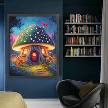 Load image into Gallery viewer, Mushroom House - 50*60CM 16CT Stamped Cross Stitch
