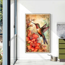 Load image into Gallery viewer, Hummingbird 40*60CM(Canvas) Full Round Drill Diamond Painting
