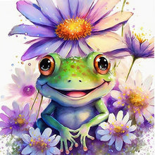 Load image into Gallery viewer, Frog 30*30CM(Canvas) Full Round Drill Diamond Painting
