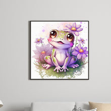 Load image into Gallery viewer, Happy Frog 30*30CM(Canvas) Full Round Drill Diamond Painting
