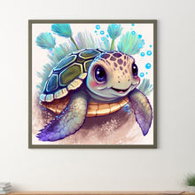 Load image into Gallery viewer, Sea Turtle 30*30CM(Canvas) Full Round Drill Diamond Painting
