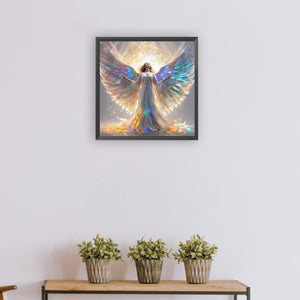 Angel Girl 30*30CM(Canvas) Full Round Drill Diamond Painting