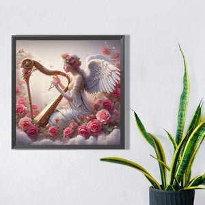 Angel 40*40CM(Picture) Full Square Drill Diamond Painting