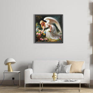 Angel 40*40CM(Picture) Full Square Drill Diamond Painting