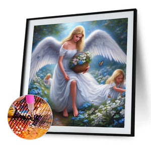 Angel 40*40CM(Picture) Full Square Drill Diamond Painting