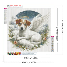 Load image into Gallery viewer, Angel Dog 40*40CM(Canvas) Full Round Drill Diamond Painting
