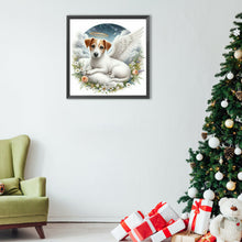 Load image into Gallery viewer, Angel Dog 40*40CM(Canvas) Full Round Drill Diamond Painting
