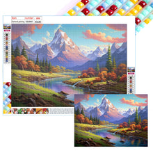 Load image into Gallery viewer, Lake 40*30CM(Canvas) Full Square Drill Diamond Painting
