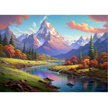 Load image into Gallery viewer, Lake 40*30CM(Canvas) Full Square Drill Diamond Painting
