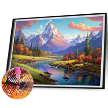 Load image into Gallery viewer, Lake 40*30CM(Canvas) Full Square Drill Diamond Painting
