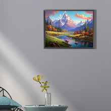 Load image into Gallery viewer, Lake 40*30CM(Canvas) Full Square Drill Diamond Painting
