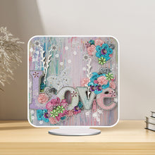 Load image into Gallery viewer, DIY Diamond Painting Desktop Ornaments Kit for Home Office Desktop Decor (LOVE)
