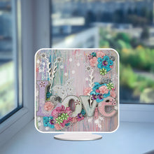 Load image into Gallery viewer, DIY Diamond Painting Desktop Ornaments Kit for Home Office Desktop Decor (LOVE)
