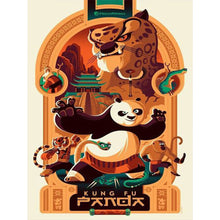 Load image into Gallery viewer, Kungfu Panda - 40*55CM 11CT Stamped Cross Stitch
