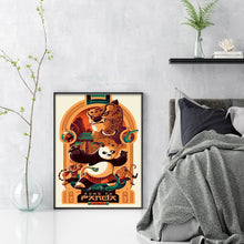 Load image into Gallery viewer, Kungfu Panda - 40*55CM 11CT Stamped Cross Stitch
