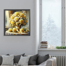 Load image into Gallery viewer, Window Vase 30*30CM(Canvas) Full Round Drill Diamond Painting
