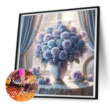 Load image into Gallery viewer, Window Vase 30*30CM(Canvas) Full Round Drill Diamond Painting
