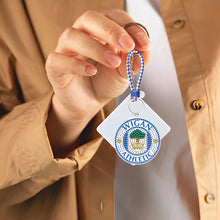 Load image into Gallery viewer, Double Sided Diamond Painting Keychain for Beginners Adults(Wigan Football Club)
