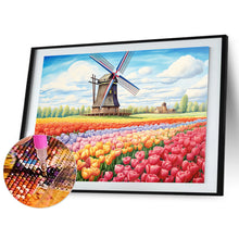 Load image into Gallery viewer, Colorful Flowers 40*30CM(Canvas) Full Round Drill Diamond Painting
