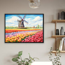 Load image into Gallery viewer, Colorful Flowers 40*30CM(Canvas) Full Round Drill Diamond Painting
