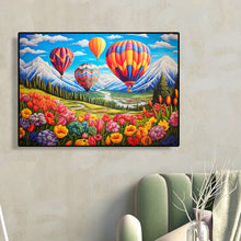 Load image into Gallery viewer, Colorful Flowers 40*30CM(Canvas) Full Round Drill Diamond Painting
