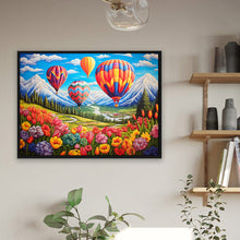 Load image into Gallery viewer, Colorful Flowers 40*30CM(Canvas) Full Round Drill Diamond Painting
