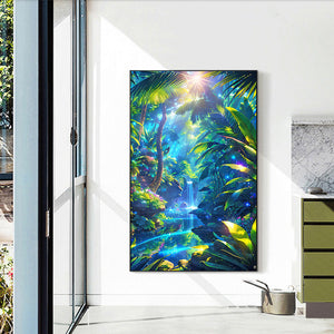 Jungle Secret 40*60CM(Canvas) Full Round Drill Diamond Painting