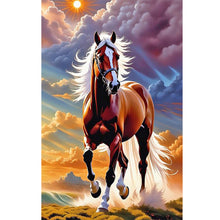 Load image into Gallery viewer, Horse 40*60CM(Canvas) Full Round Drill Diamond Painting
