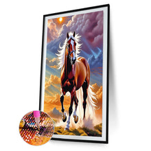 Load image into Gallery viewer, Horse 40*60CM(Canvas) Full Round Drill Diamond Painting
