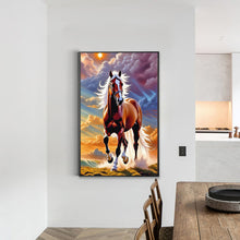 Load image into Gallery viewer, Horse 40*60CM(Canvas) Full Round Drill Diamond Painting
