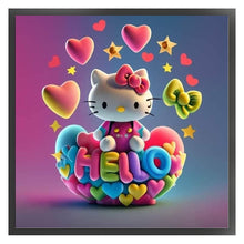 Load image into Gallery viewer, Kitty Cat - 40*40CM 11CT Stamped Cross Stitch
