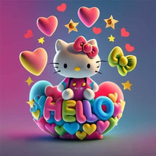 Load image into Gallery viewer, Kitty Cat - 40*40CM 11CT Stamped Cross Stitch
