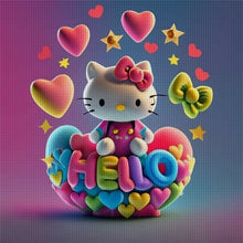 Load image into Gallery viewer, Kitty Cat - 40*40CM 11CT Stamped Cross Stitch
