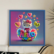 Load image into Gallery viewer, Kitty Cat - 40*40CM 11CT Stamped Cross Stitch
