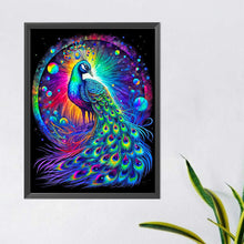 Load image into Gallery viewer, Colorful Peacock 40*50CM(Canvas) Full Round Drill Diamond Painting
