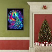 Load image into Gallery viewer, Colorful Peacock 40*50CM(Canvas) Full Round Drill Diamond Painting
