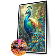 Load image into Gallery viewer, Peacock And Grass 40*60CM(Canvas) Full Round Drill Diamond Painting
