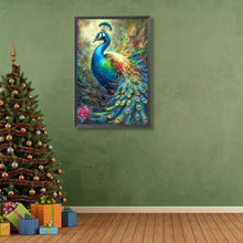 Load image into Gallery viewer, Peacock And Grass 40*60CM(Canvas) Full Round Drill Diamond Painting
