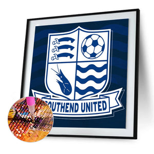 Southend Team Logo 30*30CM(Canvas) Full Round Drill Diamond Painting