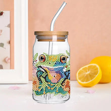 Load image into Gallery viewer, 4 Pcs Rhinestone Stickers Cartoon Diamond Painting Sticker for Cup (Animal)
