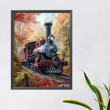 Load image into Gallery viewer, Train 40*50CM(Canvas) Full Round Drill Diamond Painting
