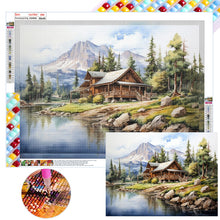 Load image into Gallery viewer, Country House 45*60CM(Canvas) Full Square Drill Diamond Painting
