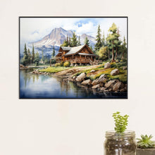 Load image into Gallery viewer, Country House 45*60CM(Canvas) Full Square Drill Diamond Painting
