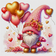 Load image into Gallery viewer, Valentine&#39;S Day Goblin - 40*40CM 11CT Stamped Cross Stitch
