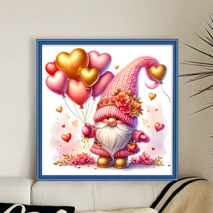 Valentine'S Day Goblin - 40*40CM 11CT Stamped Cross Stitch